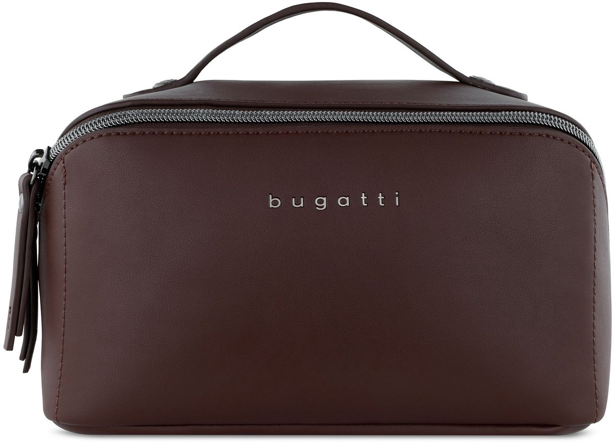 bugatti toilettas Almata Make Up Bag Brown bruine