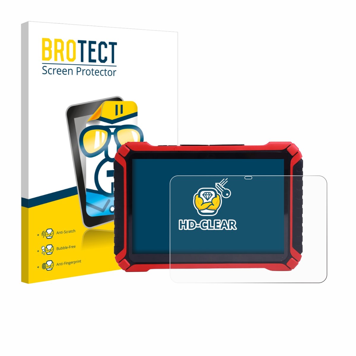 BROTECT - Screenprotector voor Launch X-431 Pad IX - Folie Beschermfolie transparant