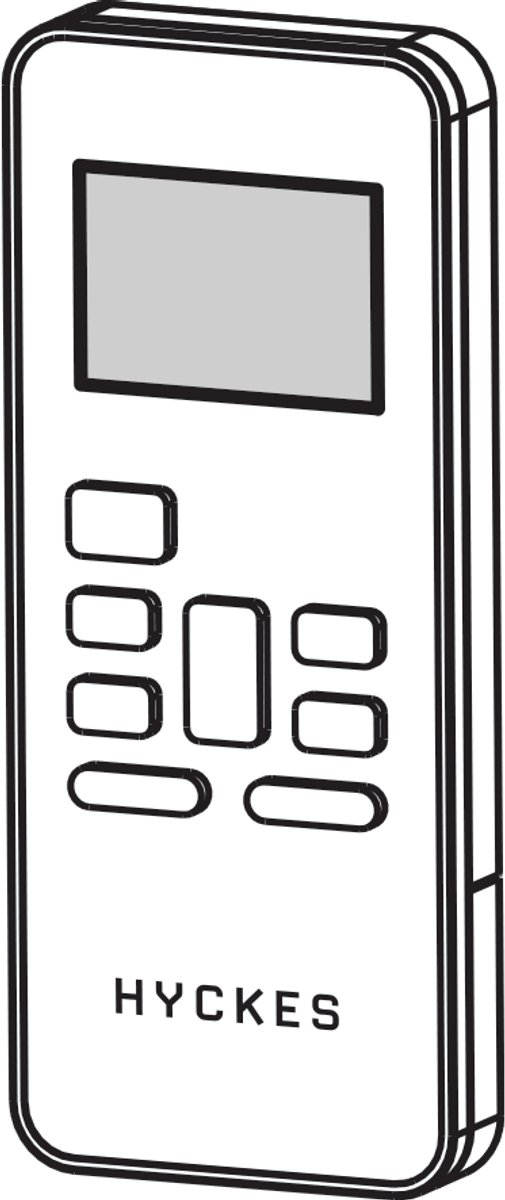 Hyckes HyBreeze Air Remote - Afstandsbediening voor airconditioner