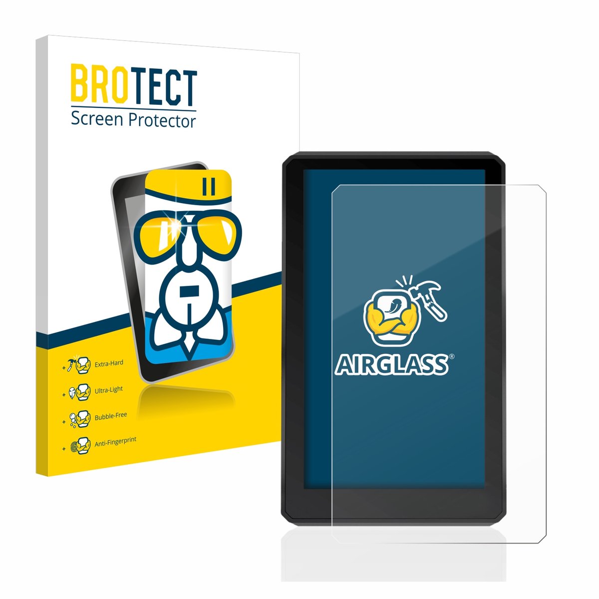 Screenprotector voor Garmin zumo XT Beschermglas transparant