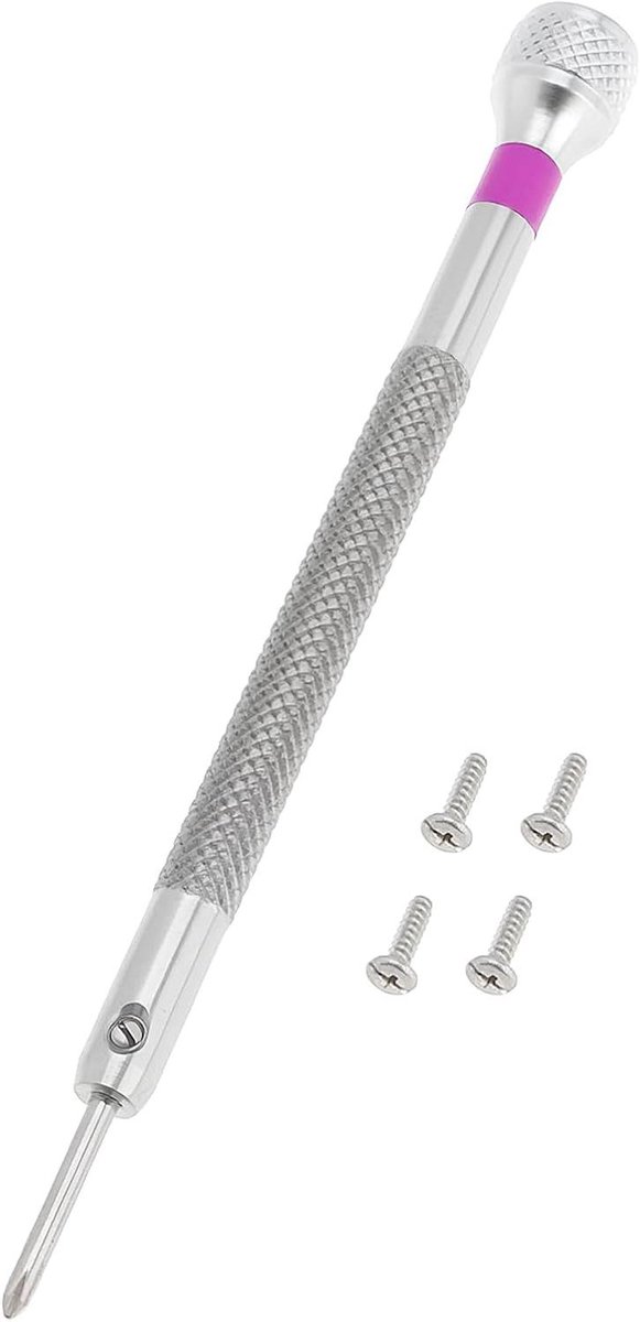 Allecto - Horloge Case Terug Roestvrij Staal Schroeven - Compatibel met G-Shock - 4 stuks - Gereedschap