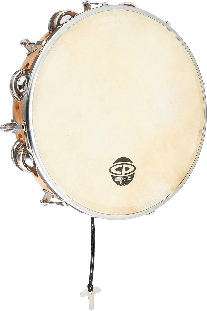 Afstembaar Houten Tamboerijn 10 Inch - Professioneel Percussie Instrument