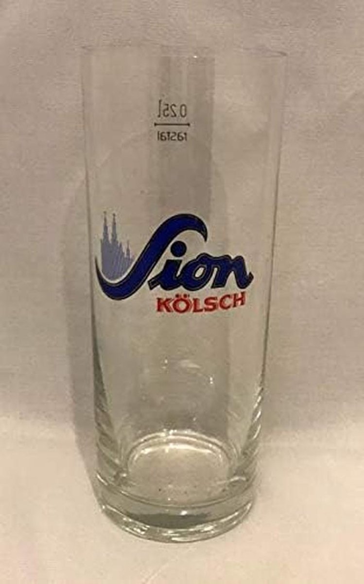 Set van 6 Bierglazen 0,25 Liter - Klassieke Glazen voor Kölsch en Bier