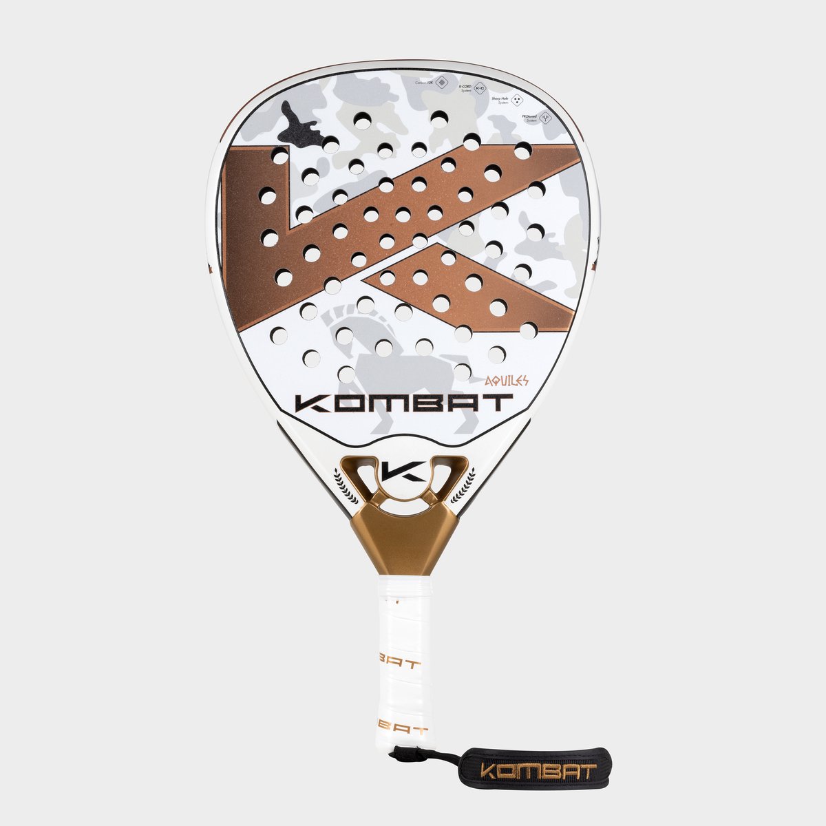Kombat Padel - Kombat Troya Aquiles - 2026 padelracket - 12K - diamant