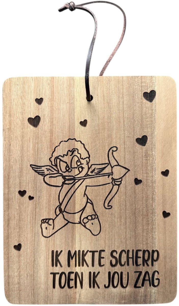 Ik mikte scherp toen ik jou zag - Valentijn decoratie - Valentijn cadeautje voor hem - Valentijn cadeautje voor haar - Valentijnsdag cadeau - Valentijn versiering - Sinterklaas cadeautjes - Kerstcadeau - Valentijn - Liefdes cadeau - Valentijn cadeau