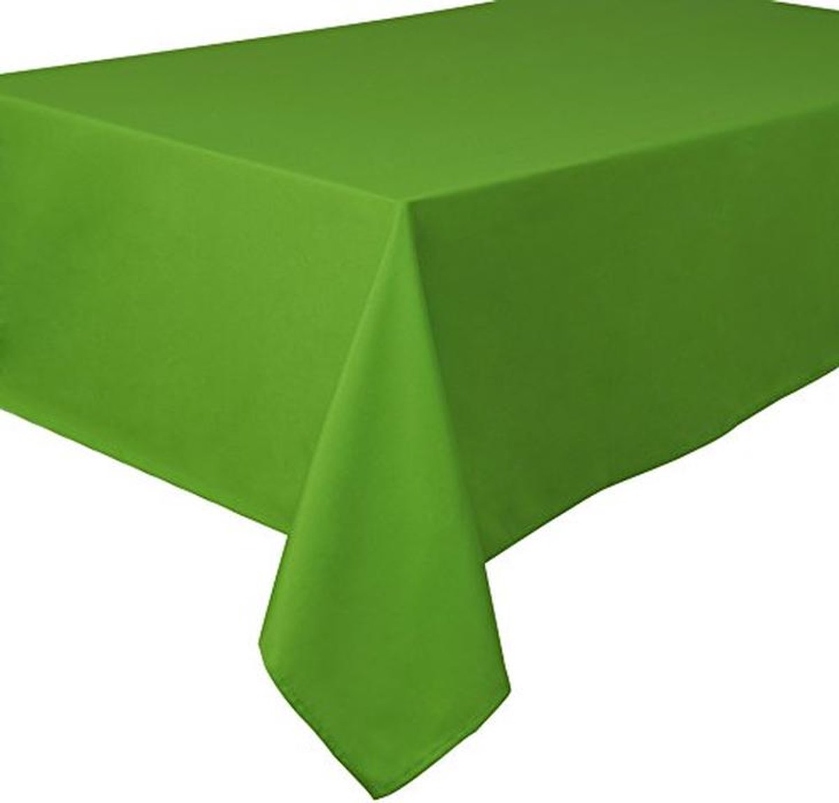 Onderhoudsvriendelijk Rechthoekig Tafelkleed van Polyester 150 x 300 cm - Effen Groen