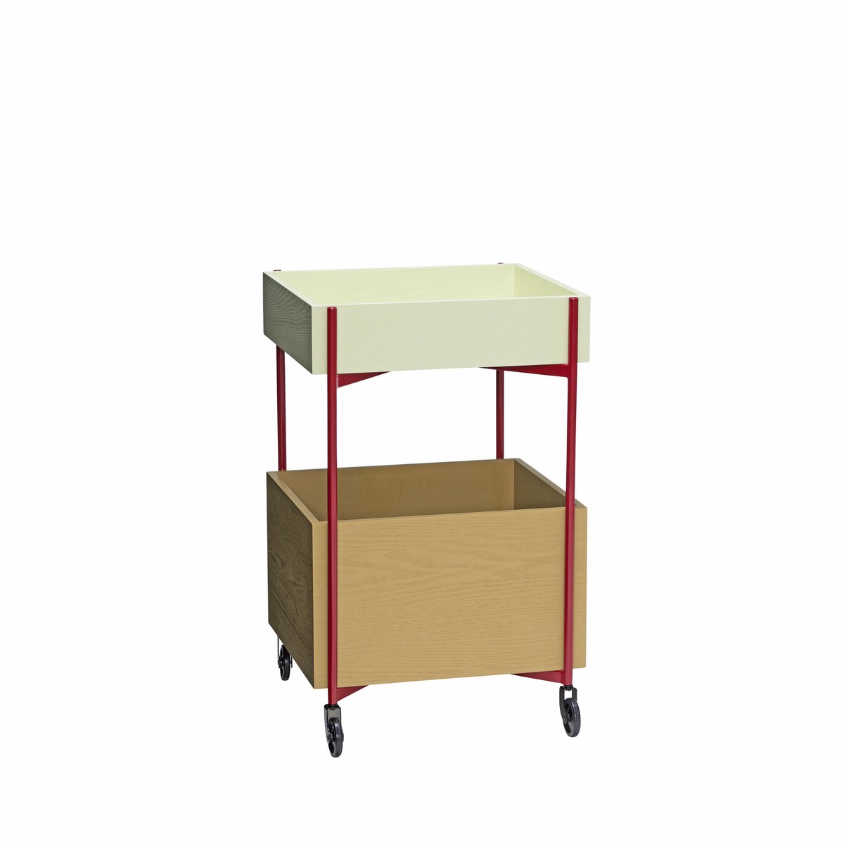 Hübsch trolley Fresh Burgundy