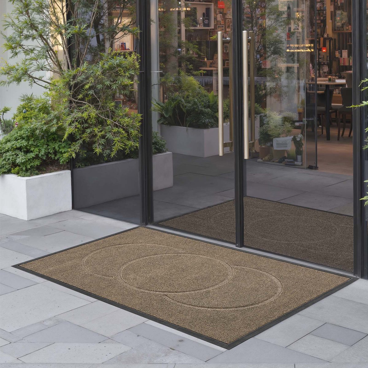 VEVOR Dirt Trapper Mat, 1194 X 813 mm, Binnen- En Buitendeurmat, 7 mm Dikke Entreemat, Sti