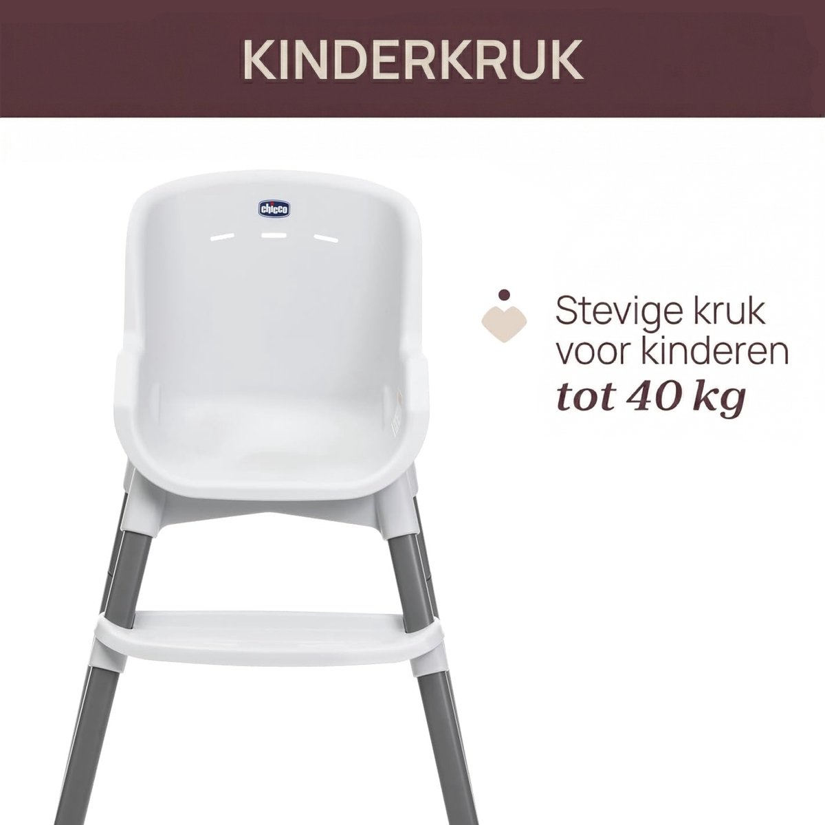 Chicco Zest Kinderstoel - Moon Grey – foto 6