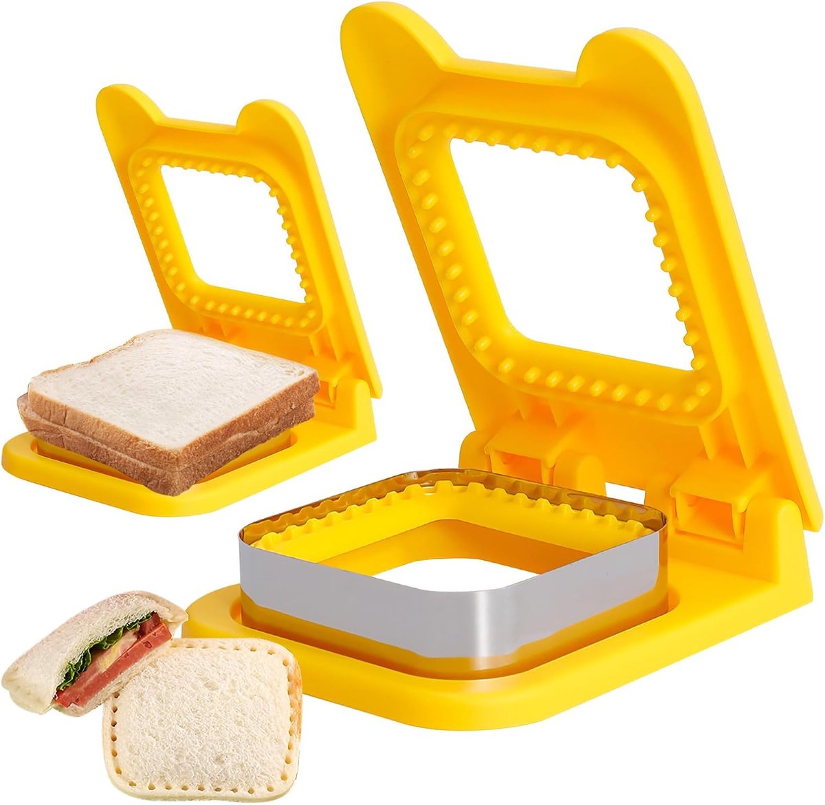 Sandwich Makers - Snijders Sealer - Kinderen Lunch - BPA Vrij - 2 Stuks