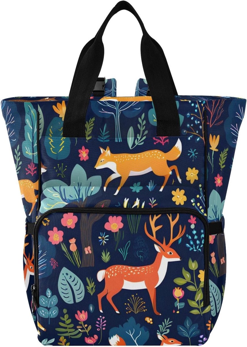 Luiertas Rugzak - Baby Tas - Organiseren Baby Spullen - Waterbestendig Nylon - 28 x 15 x 35 cm