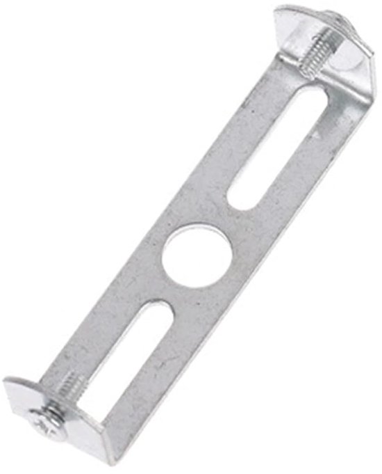 Stevige bevestigingsbeugel wit zink voor lamp ophangen plafondmontage ijzer 1,5 mm duurzaam veilig