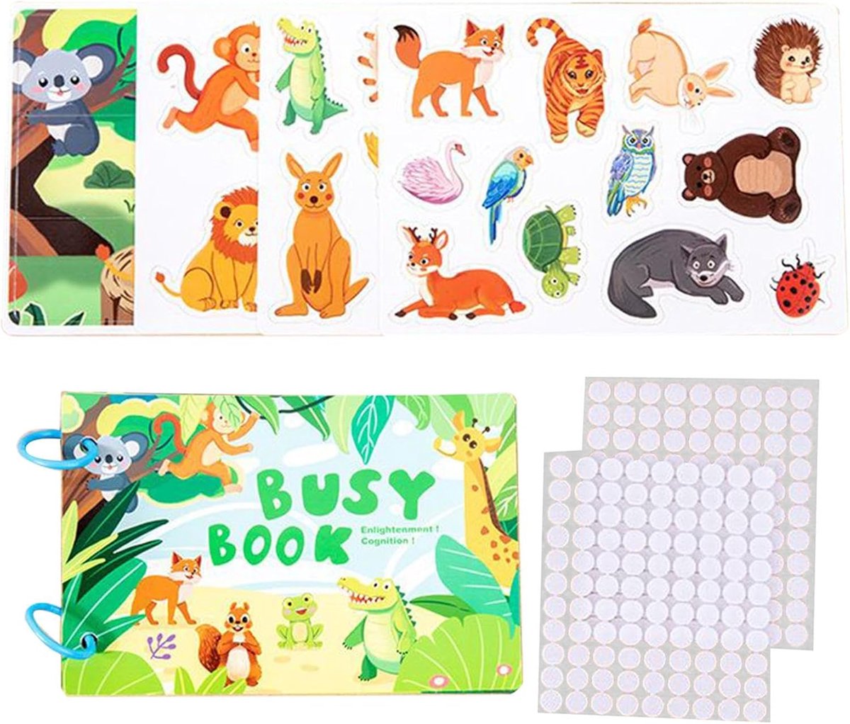 Leerboek Kleuters - Activiteitenboek Kinderen - Vroeg Leren - Interactief Hulpmiddel - 21 x 14.5 cm