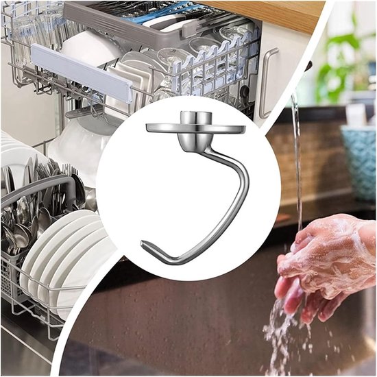 Deeghaak voor Staande Mixer - Vervangend Onderdeel voor Kneedwerk in de Keuken van KitchenAid — afbeelding 5