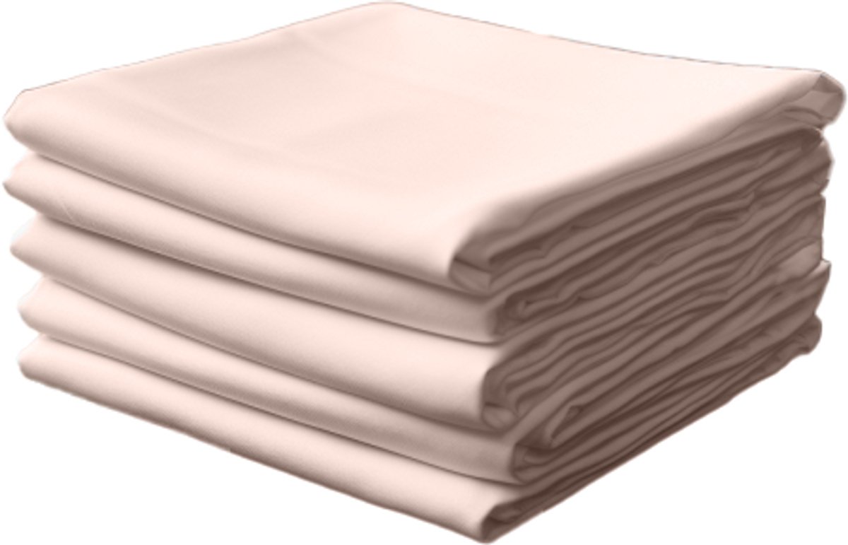 Meble odNowa - Serie Servetten - Pudrowy Rozew - 50x50cm - 10 Stuks