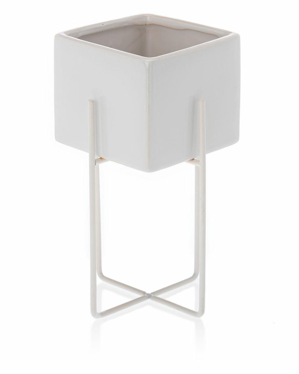Flore Loft - Bloempot met standaard - Modern - Stijlvol - Functioneel - 23 cm