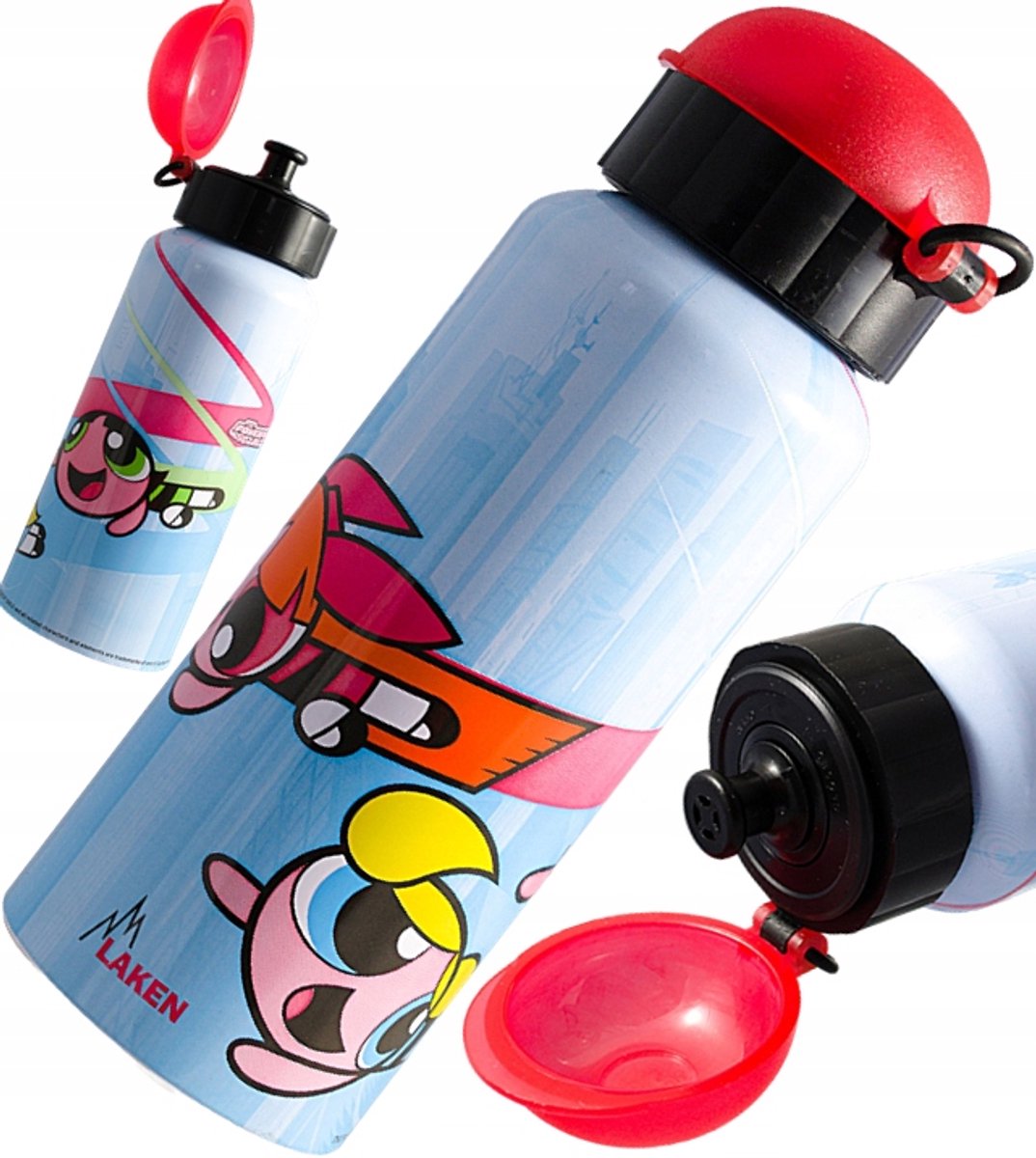 Laken - Kinder Fiets Bidon - Aluminium - BPA Vrij - 450ml
