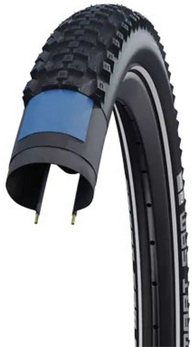 Schwalbe Smart Samoa Addix Stijf 29´´ X 2.35 Mtb Band Zilver 29´´ x 2.35 van Schwalbe — afbeelding 2