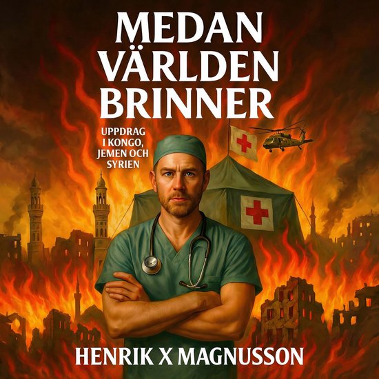 Medan världen brinner - cover