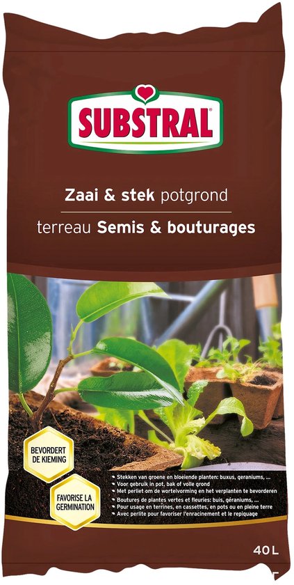 Substral zaai- en Stekgrond 40lt