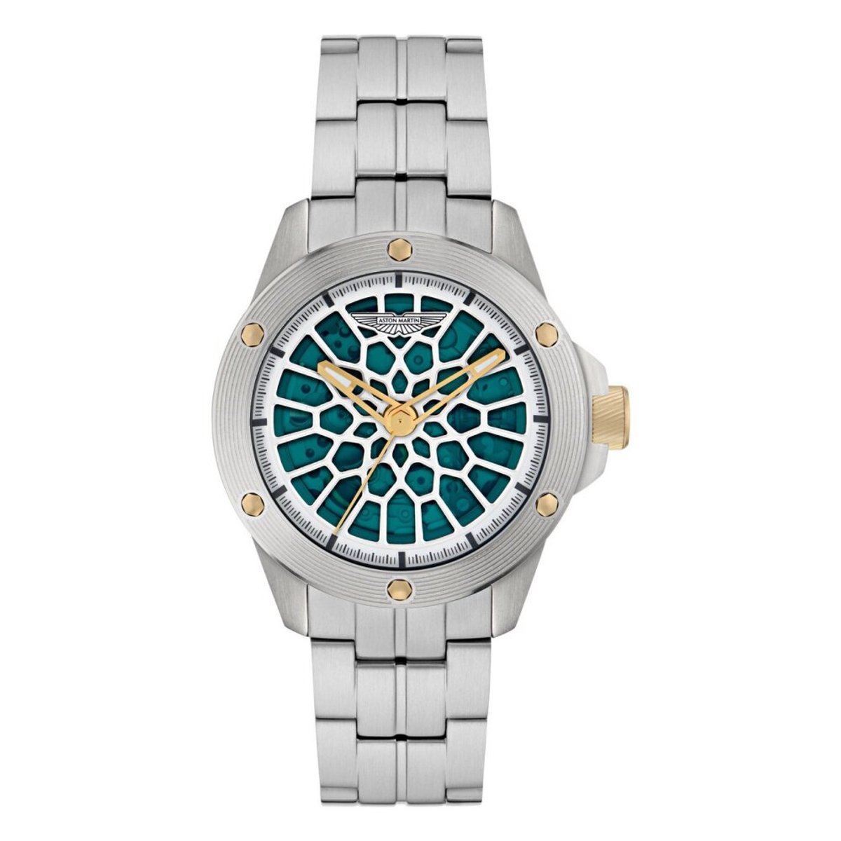 Aston Martin Thrill SGT W MTRS1F504 Horloge - Staal - Zilverkleurig - Ø 42 mm