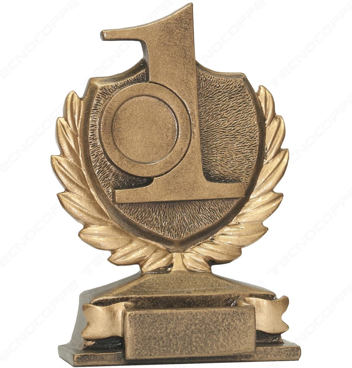 Eerste Plaats Trofee - Winnaars Bokaal - Sportwedstrijd Prijs - Gepersonaliseerd Naamplaatje - Hoogte 13cm - Gekleurd