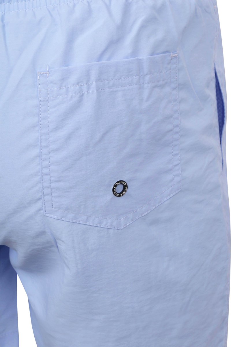 Suitable Zwembroek Plain Lichtblauw - Heren zwemshort - Sneldrogend — afbeelding 3