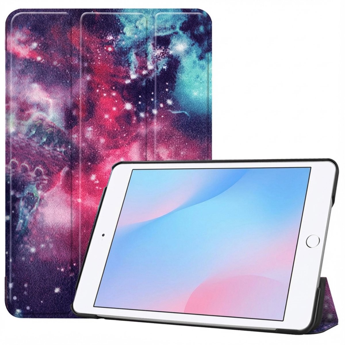 imoshion Tablet Hoes - Geschikt voor Apple iPad Mini 5 (2019) / Mini 4 (2015) (2015) - Trifold design oude designs - Pr051