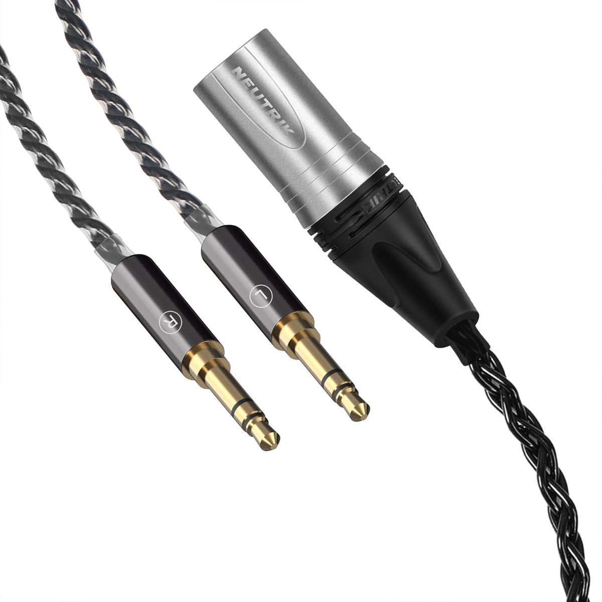 Audio Kabel - Vervangende Kabel AUX - Hoofdtelefoon Geluid - 6N OCC Koper - 150cm Lengte