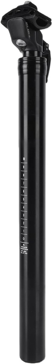 Verende Zadelpen - Schokdemper Zadel - Soepel Fietsen - Verstelbare Hoogte - 33.9mm Diameter