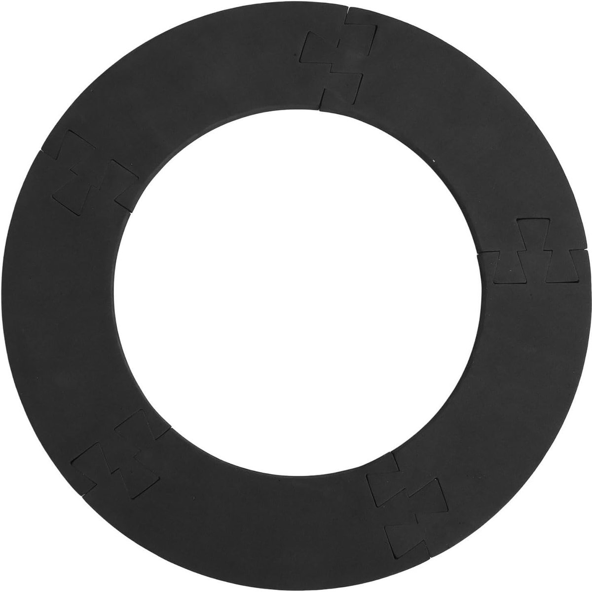 Dartbord Muurbeschermer - Dart Surround - Muren Beschermen - 5-delige Splicing - Voor 45cm Bord - Zwart