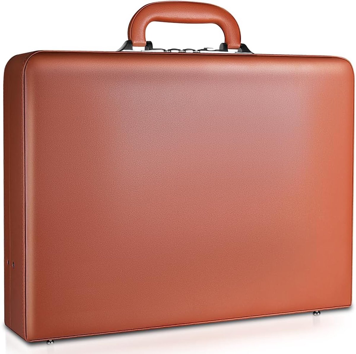 Zakelijke Aktetas - Leren Attache - Professioneel Gebruik - Geïntegreerd Slot - 44 x 9 x 33 cm