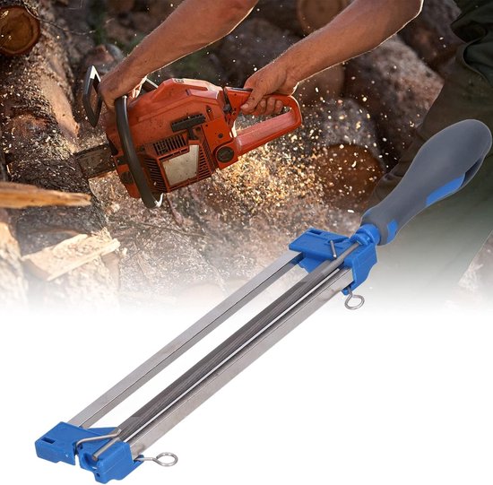 Kettingzaag Vijlhouder - Stalen Vijl - Ketting Scherp Maken - 2-in-1 Ontwerp - 5/32 Inch — afbeelding 3