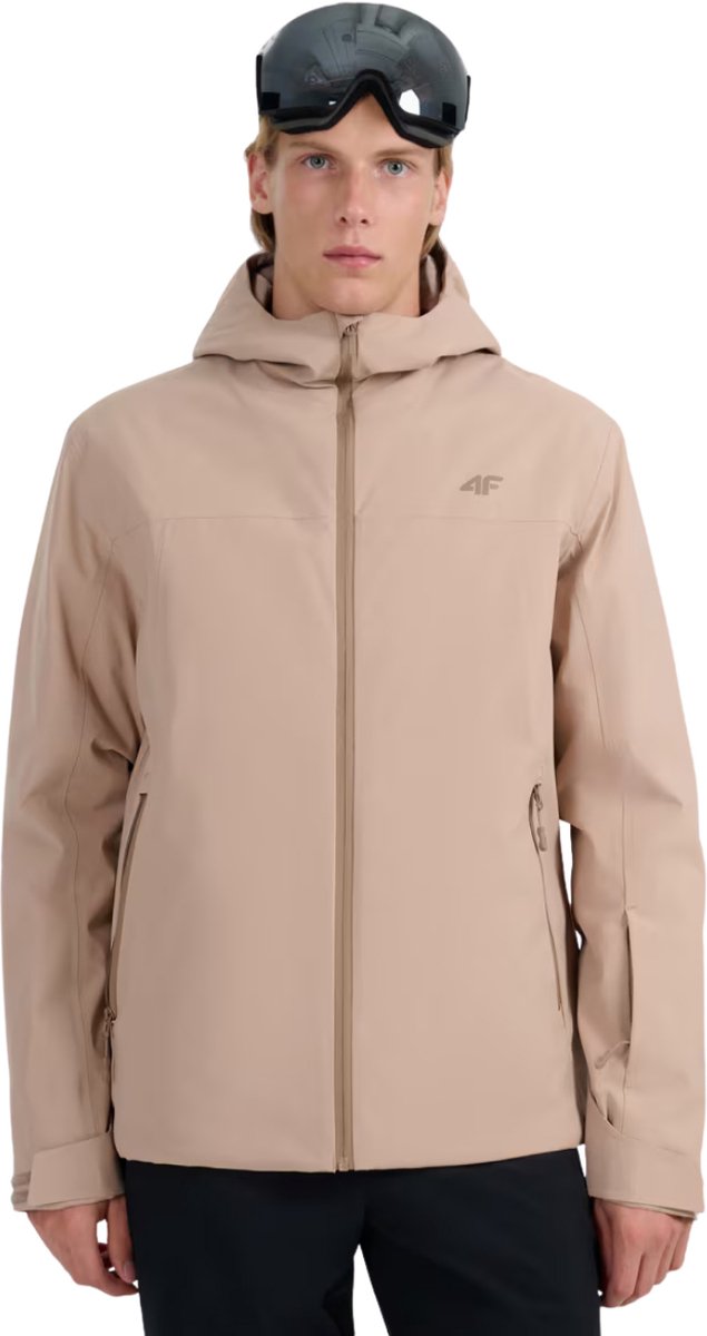 4F Jas Ski Heren Beige - Maat S