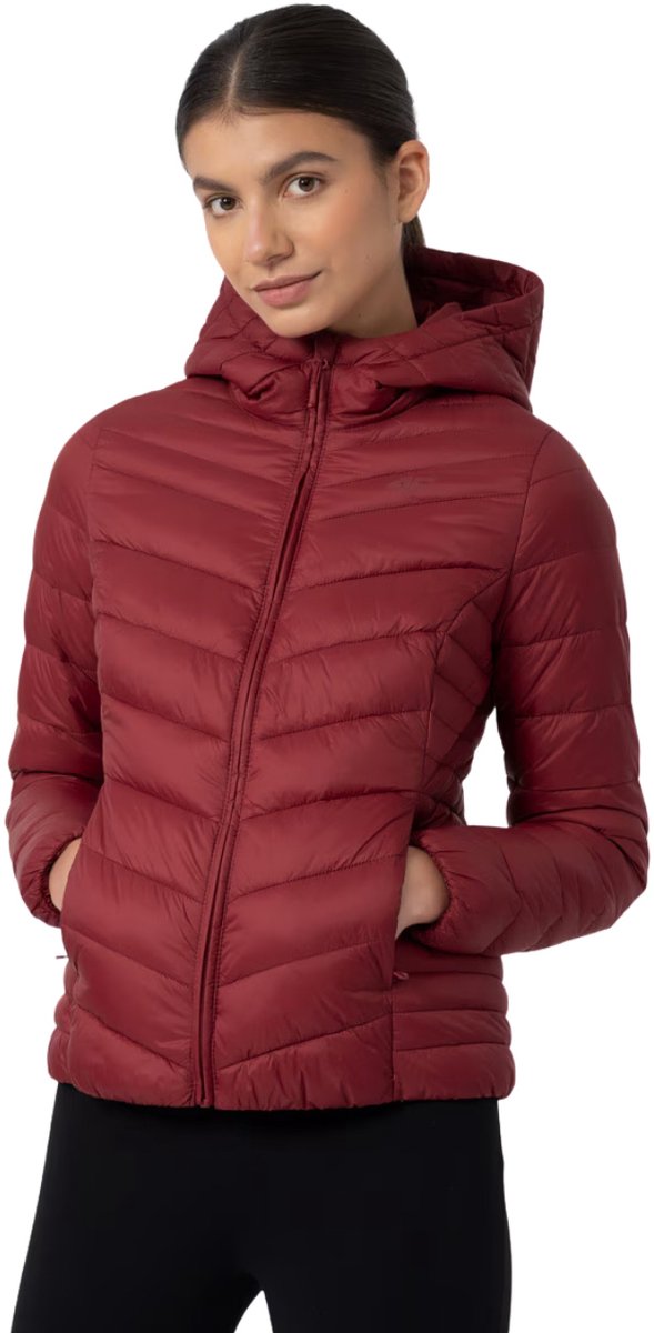 4F Jas Dames Donkerrood - Maat S