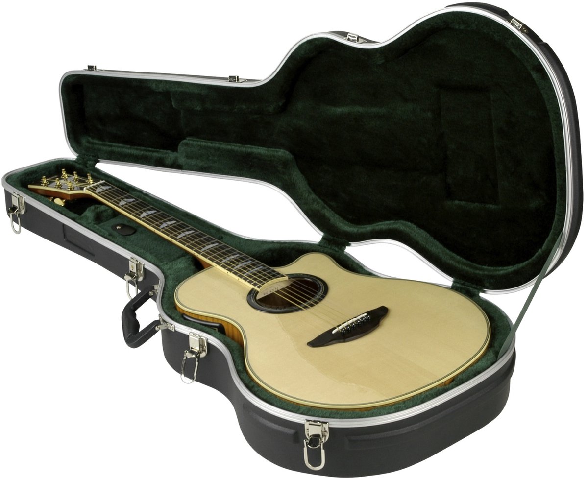 SKB 1SKB-3 koffer voor thin-line AE en klassieke gitaar