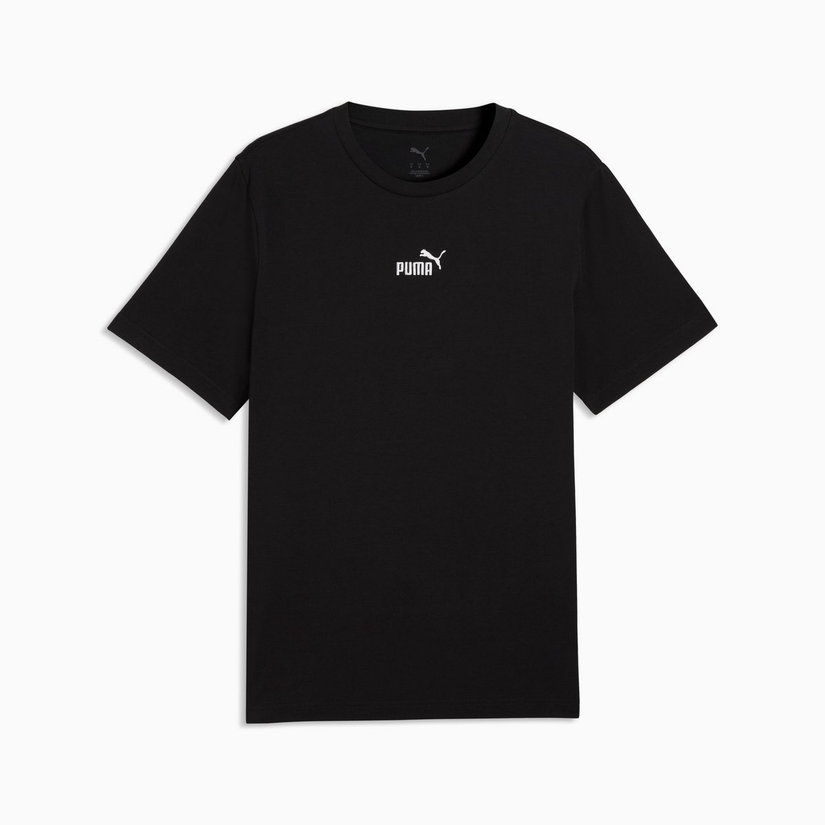 PUMA T-SHIRT SMALL NR. 1 LOGO GECENTREERD 69291201 r L Zwart