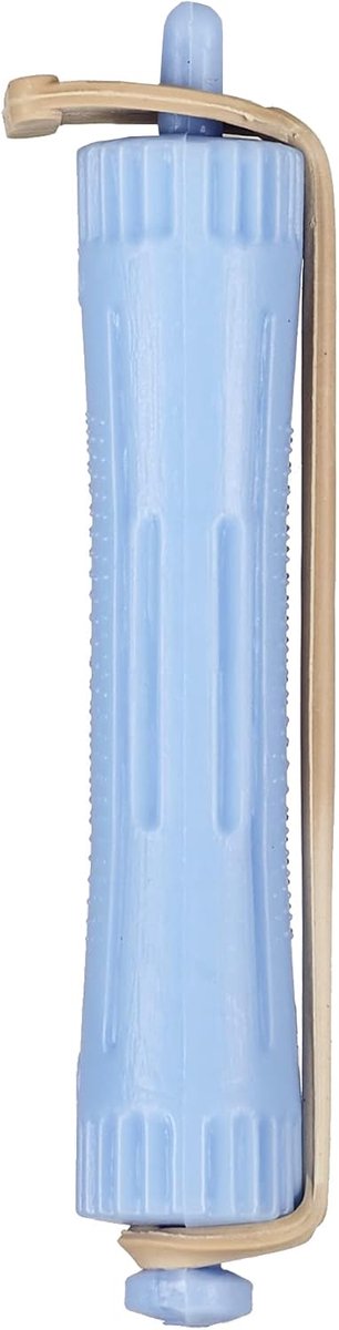 Krulspelden Kort - Haarrollers - Haar Krullen - 12 Stuks Set - Ø 11 mm - Blauw