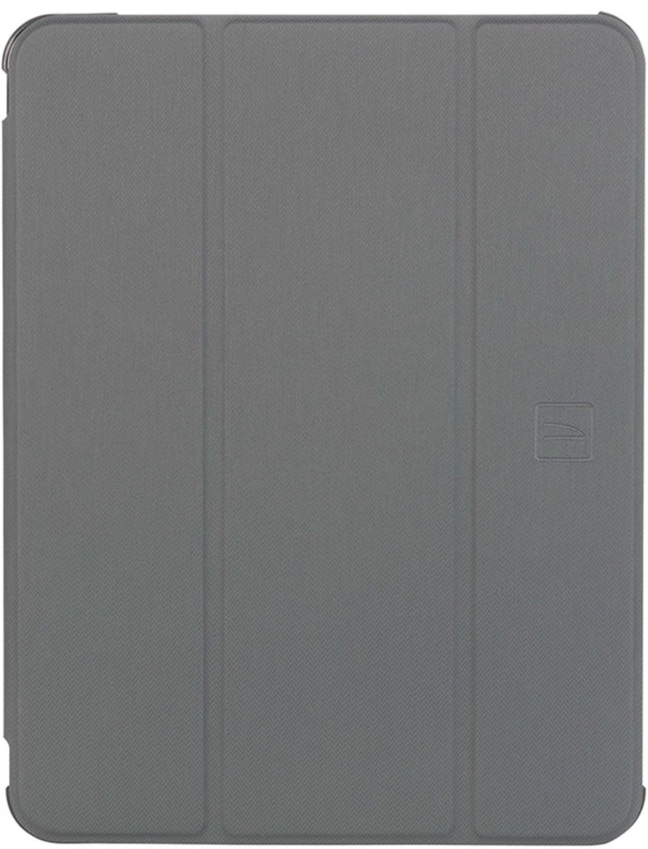 Tucano Satin Folioblad - iPad hoes - geschikt voor iPad 10.9 10th gen 2022, Apple - Grijs