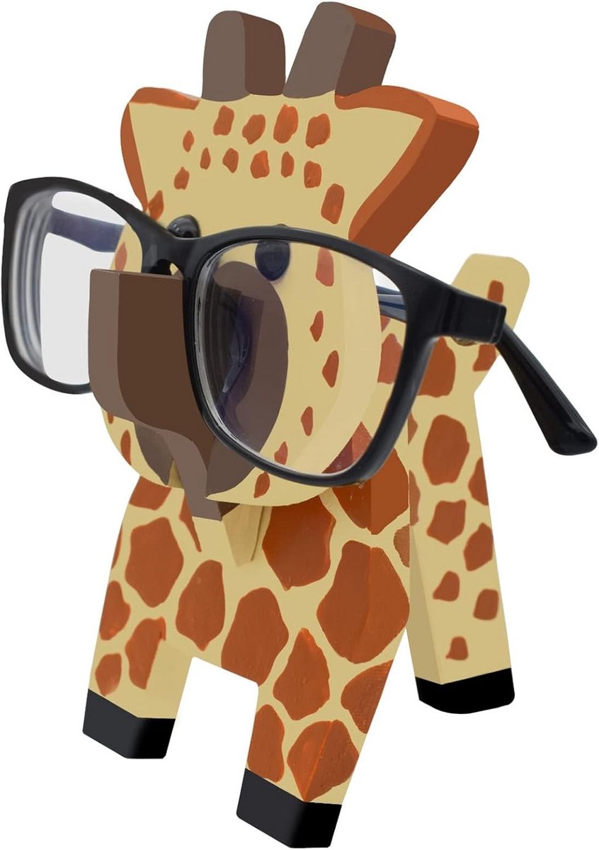 3D Houten Dieren Bril Houder - Puzzel Eyeglass Stand voor Thuis en Kantoor