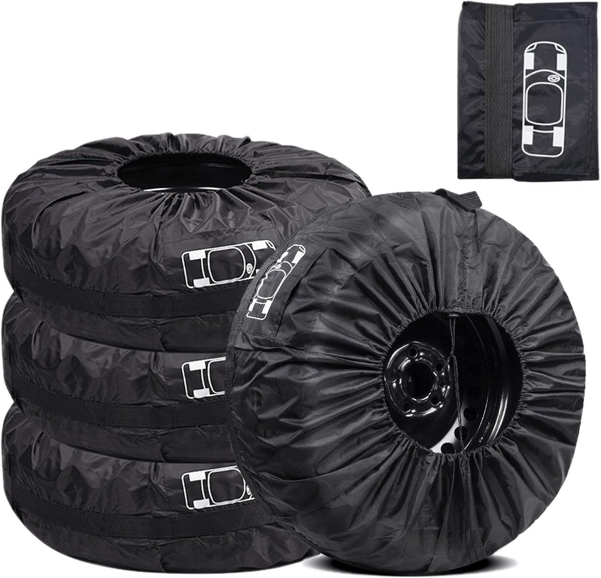 Waterdichte Autobandtas - Reservewielhoes voor Auto en Camper - Bandenstofbescherming