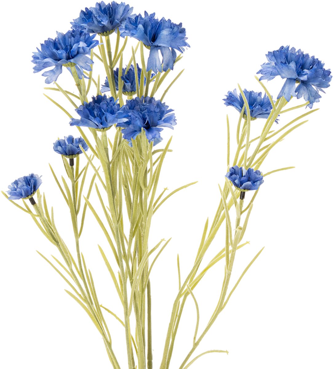 Viana Kunstmatige korenbloem voor een elegante woonkamerinrichting, zomerdec Blauw