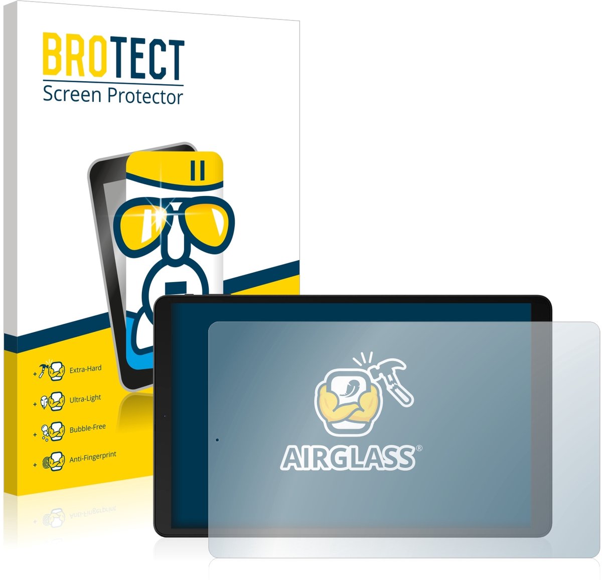Screenprotector voor Odys Space One 10 LTE Beschermglas transparant