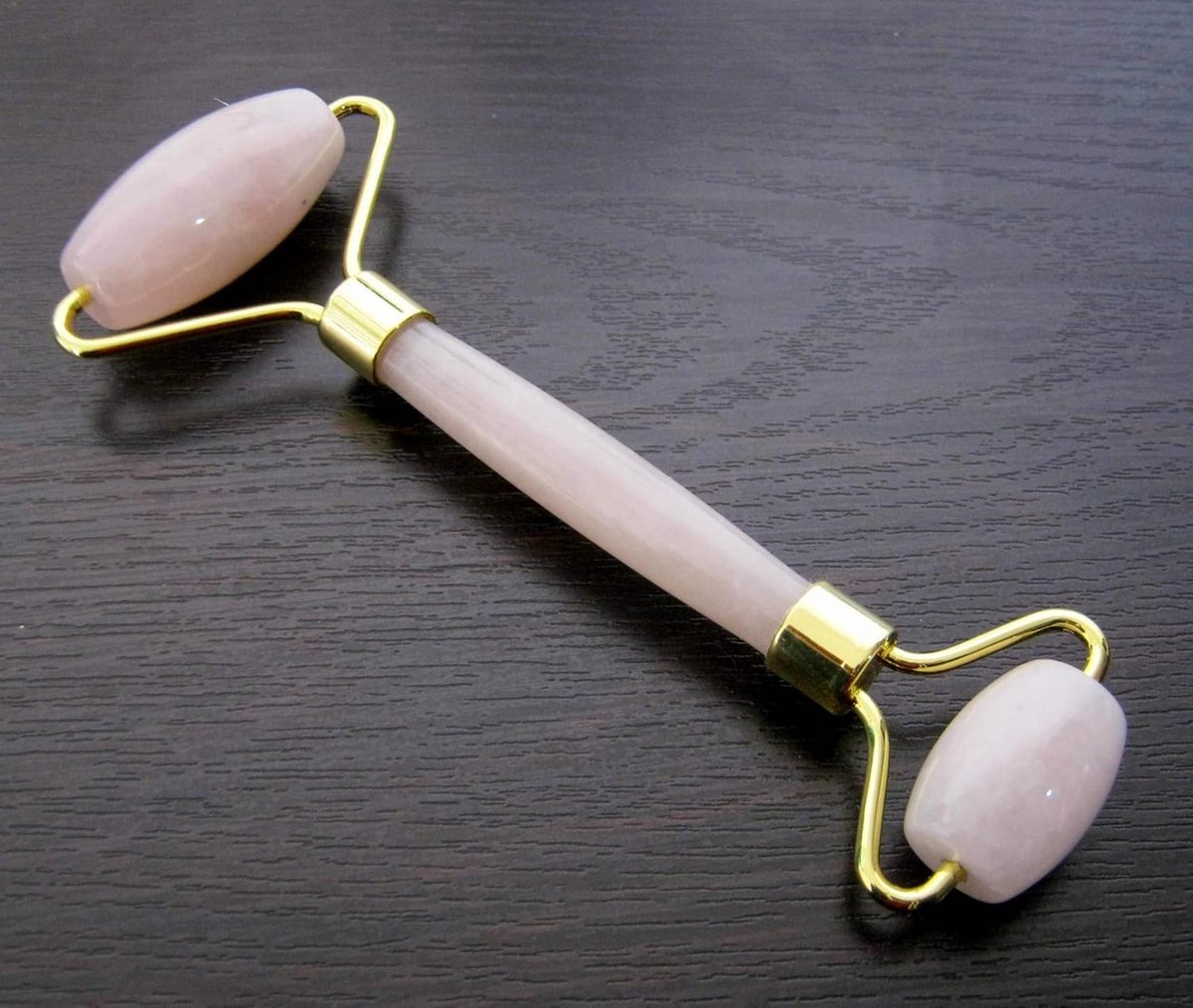 Gua Sha Massage Roller van Rozenkwarts voor Gezicht en Welzijn