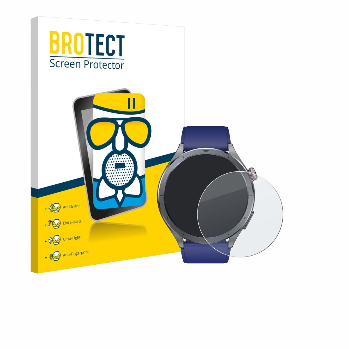 BROTECT - Screenprotector voor Rogbid Rowatch 11S - Folie Beschermfolie Beschermglas matte