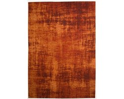 DÉJA Living Vloerkleed 60x90cm - Laagpolig Oranje Stof - Ruma