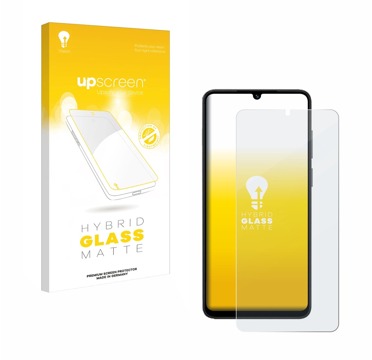 upscreen - Screenprotector voor Honor X5c Plus - Folie Beschermfolie Beschermglas matte