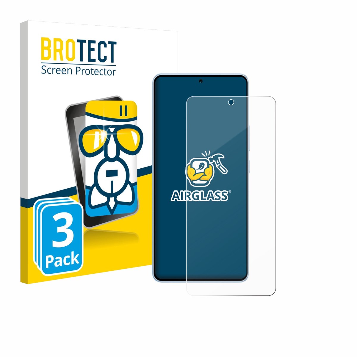 Screenprotector 3 Stuks voor Vivo iQOO Neo 10R Beschermglas transparant