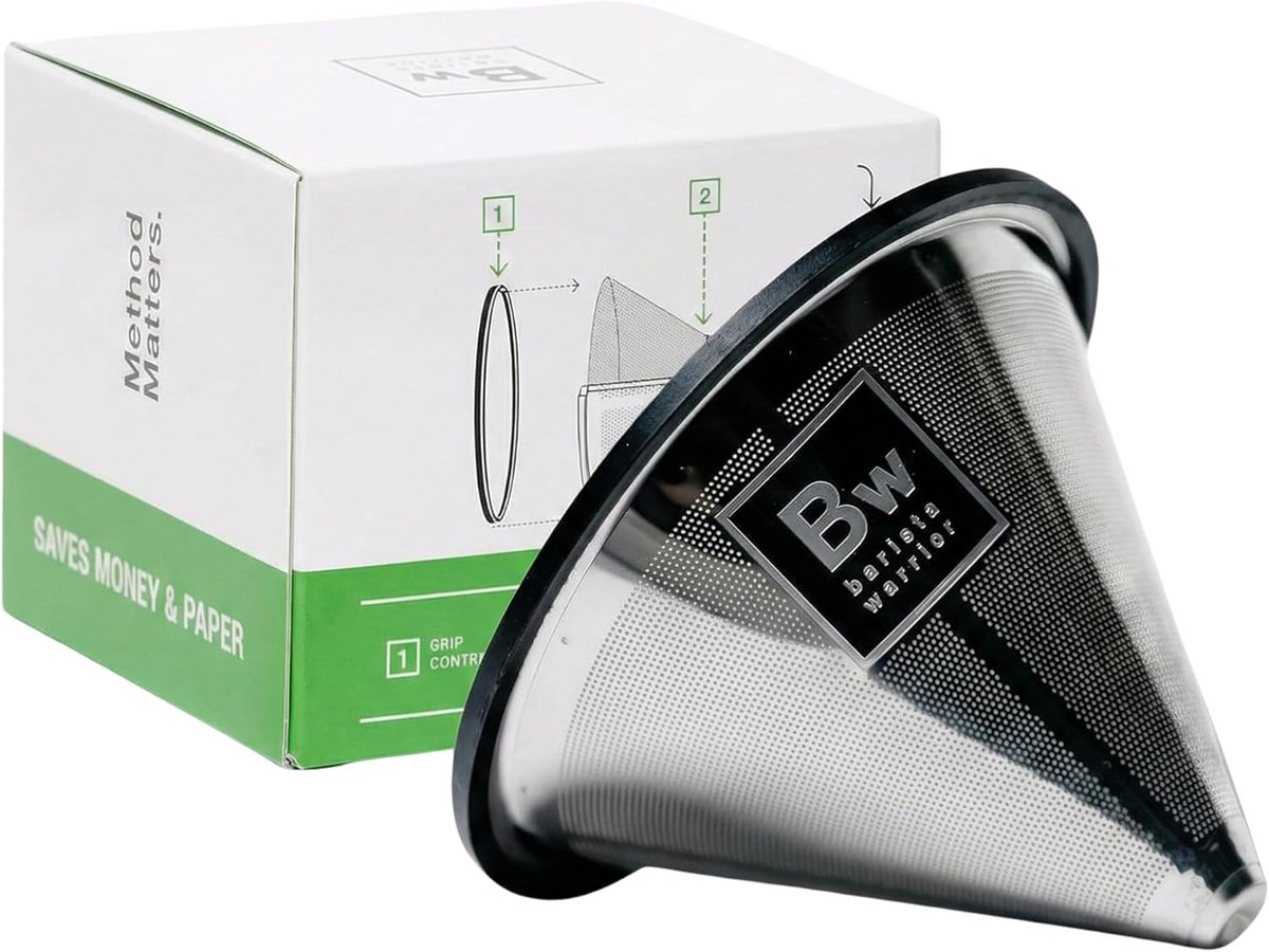 Herbruikbare Koffiefilter voor Overgieten Geschikt voor V60 en Chemex