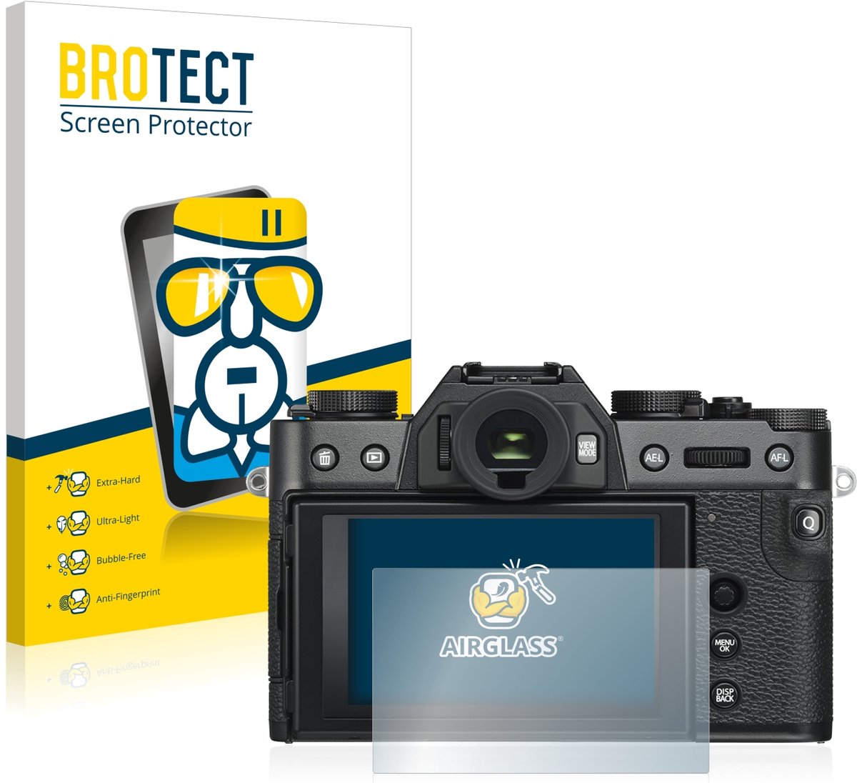 Screenprotector voor Fujifilm X-T30 ll Beschermglas transparant
